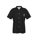 Indian Chief Skull Hawaiian Shirt | Men's Native American Biker Aloha Shirt - Aaria Tees Aaria Tees