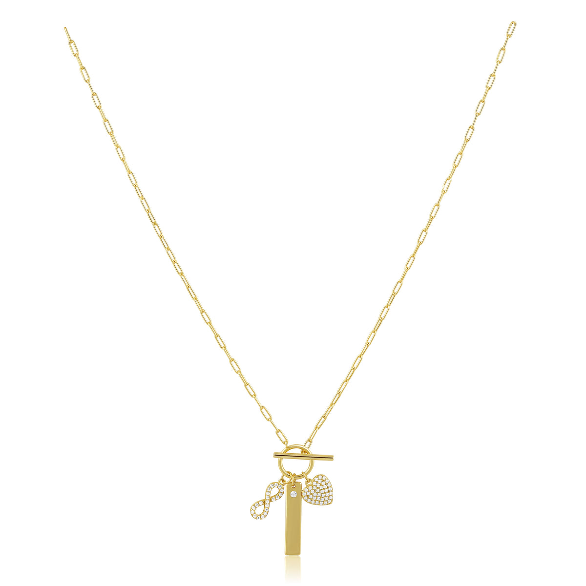 Infinite Love Charm Necklace
