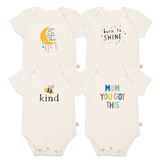 graphic bodysuit set | inspiring 4 pack + 1 free - Aaria Tees Aaria Tees