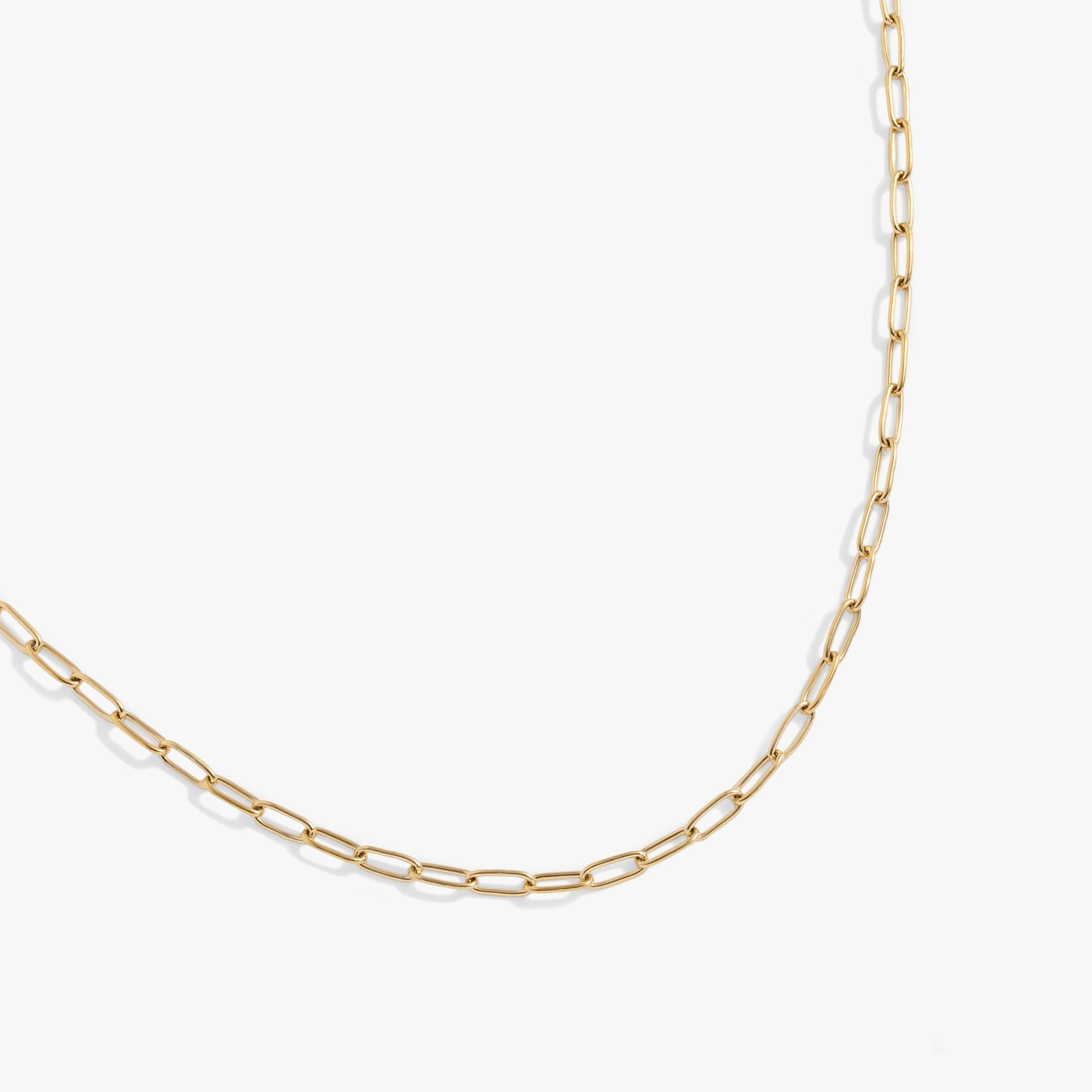 Paperclip Charm & Layering Necklace - Aaria Tees Aaria Tees
