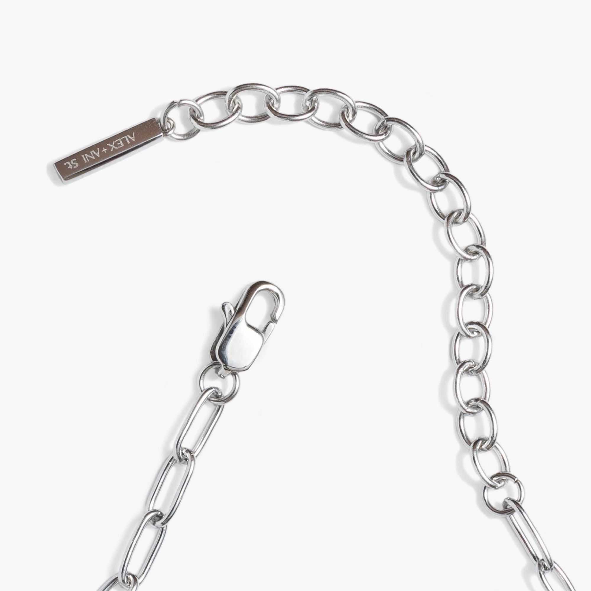 Paperclip Charm & Layering Necklace - Aaria Tees Aaria Tees