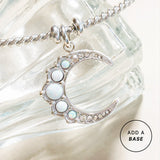 Opal Moon Interchangeable Charm - Aaria Tees Aaria Tees