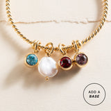 June Birthstone Interchangeable Charm - Aaria Tees Aaria Tees