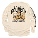 Drink Bourbon Defend Freedom Aaria Tees