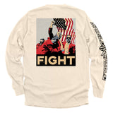 Trump Fight Poster Aaria Tees
