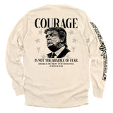 Courage Is Not The Absence of Fear Aaria Tees