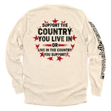Support The Country You Live In Aaria Tees