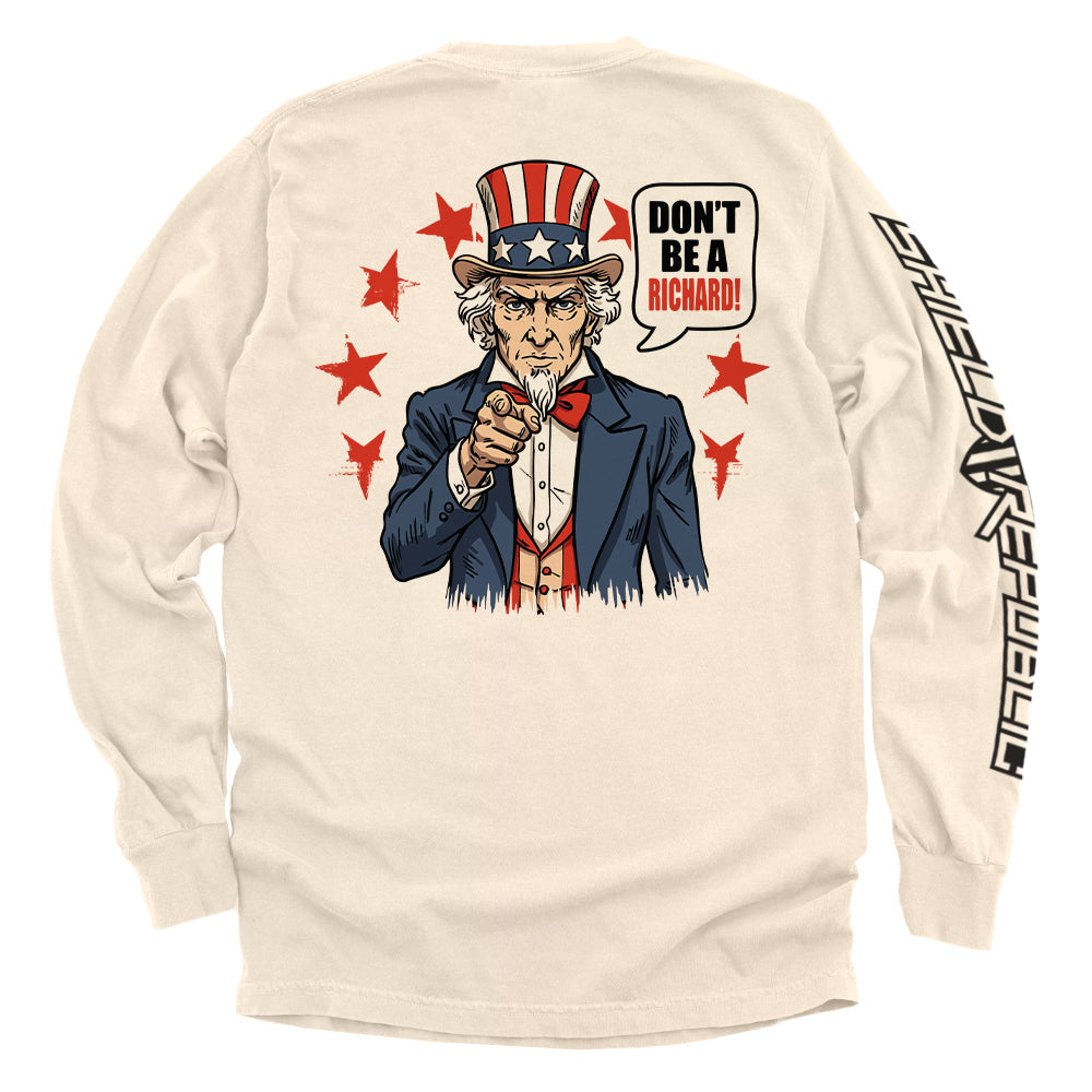 Don't Be A Richard - Aaria Tees Aaria Tees