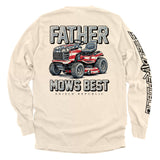 Father Mows Best Stars and Stripes Aaria Tees