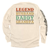 Legend Husband Daddy Grandpa Aaria Tees