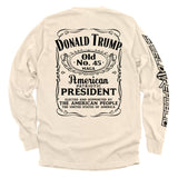 Donald Trump Old No. 45 Label Aaria Tees
