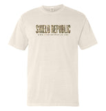 Shield Republic Duck Camo Banner Text (Front) Aaria Tees