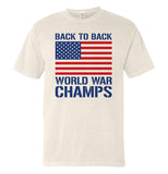 Back to Back World War Champs (Front) Aaria Tees