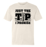 Just The Tip I Promise Flag (Front Print) Aaria Tees