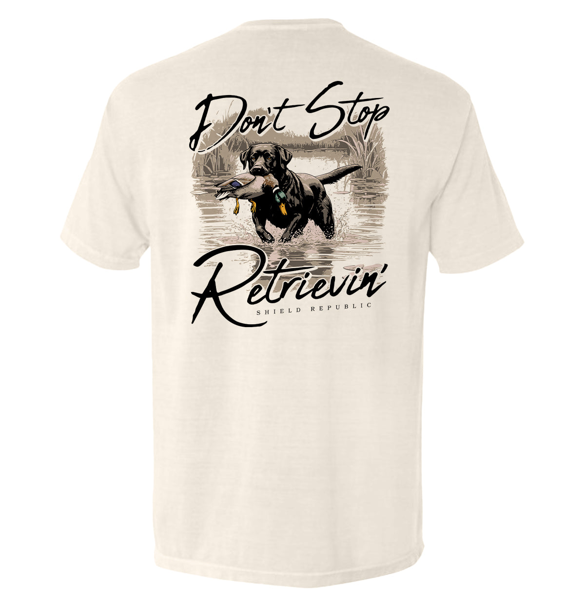 Don't Stop Retrievin' Black Lab - Aaria Tees Aaria Tees