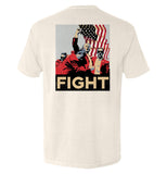 Trump Fight Poster Aaria Tees