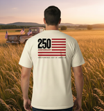 America 250 Years Anniversary Flag Aaria Tees