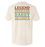 Legend Husband Daddy Grandpa Aaria Tees