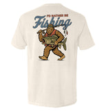 I'd Rather Be Fishing Bigfoot Aaria Tees
