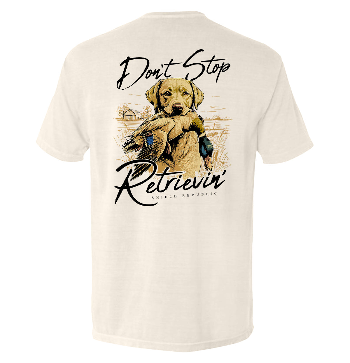 Don't Stop Retrievin Yellow Lab - Aaria Tees Aaria Tees