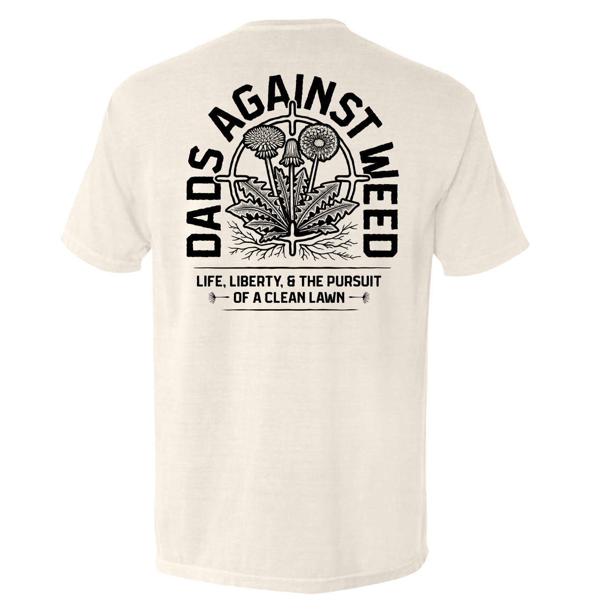 Dads Against Weed Black - Aaria Tees Aaria Tees