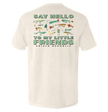 Say Hello to My Little Friends Green Aaria Tees