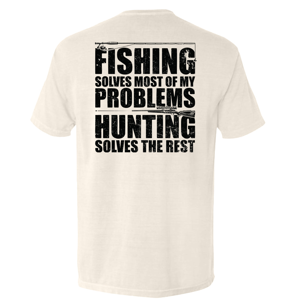 Fishing Solves Most Of My Problems - Aaria Tees Aaria Tees