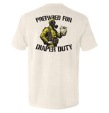 Prepared For Diaper Duty Hazmat Suit Aaria Tees