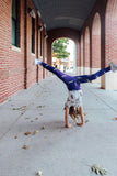 JMU Purple Duke Dog Leggings - Aaria Tees Aaria Tees