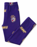 JMU Purple Duke Dog Leggings - Aaria Tees Aaria Tees