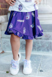 JMU Purple Duke Dog Twirl Skort - Aaria Tees Aaria Tees