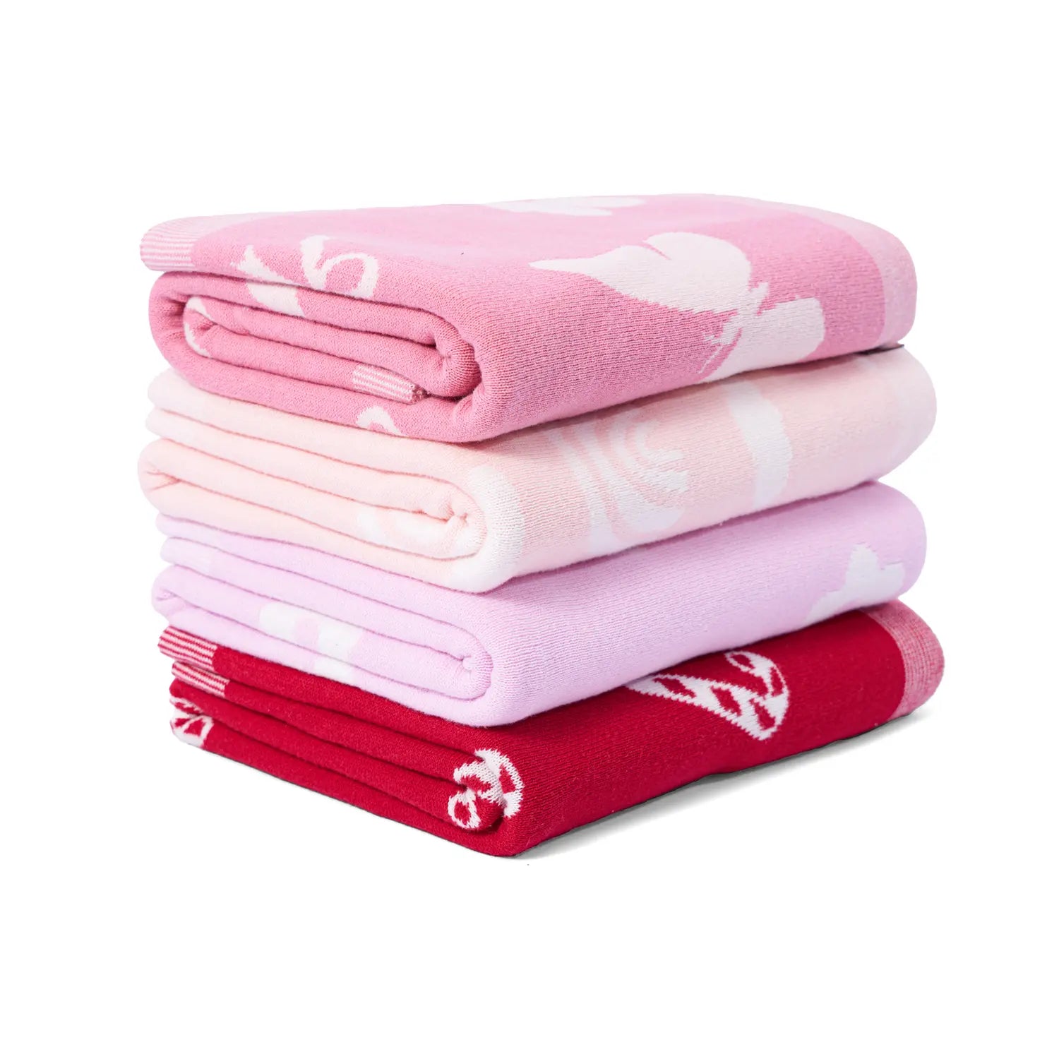Daisy Jacquard Knit Baby Blanket - Aaria Tees Aaria Tees