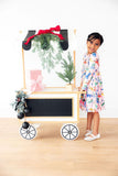 Jingle Saurus L/S Pocket Twirl Dress - Aaria Tees Aaria Tees
