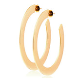 Jodie Large Flat Hoop Aaria Tees