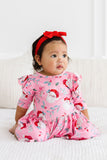 Jolly Old Saint Nick Twirl Flutter Bodysuit - Aaria Tees Aaria Tees