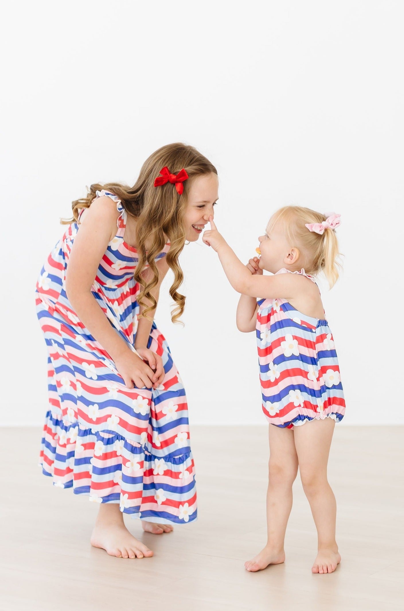 July Vibes Ruffle Cross Back Romper - Aaria Tees Aaria Tees