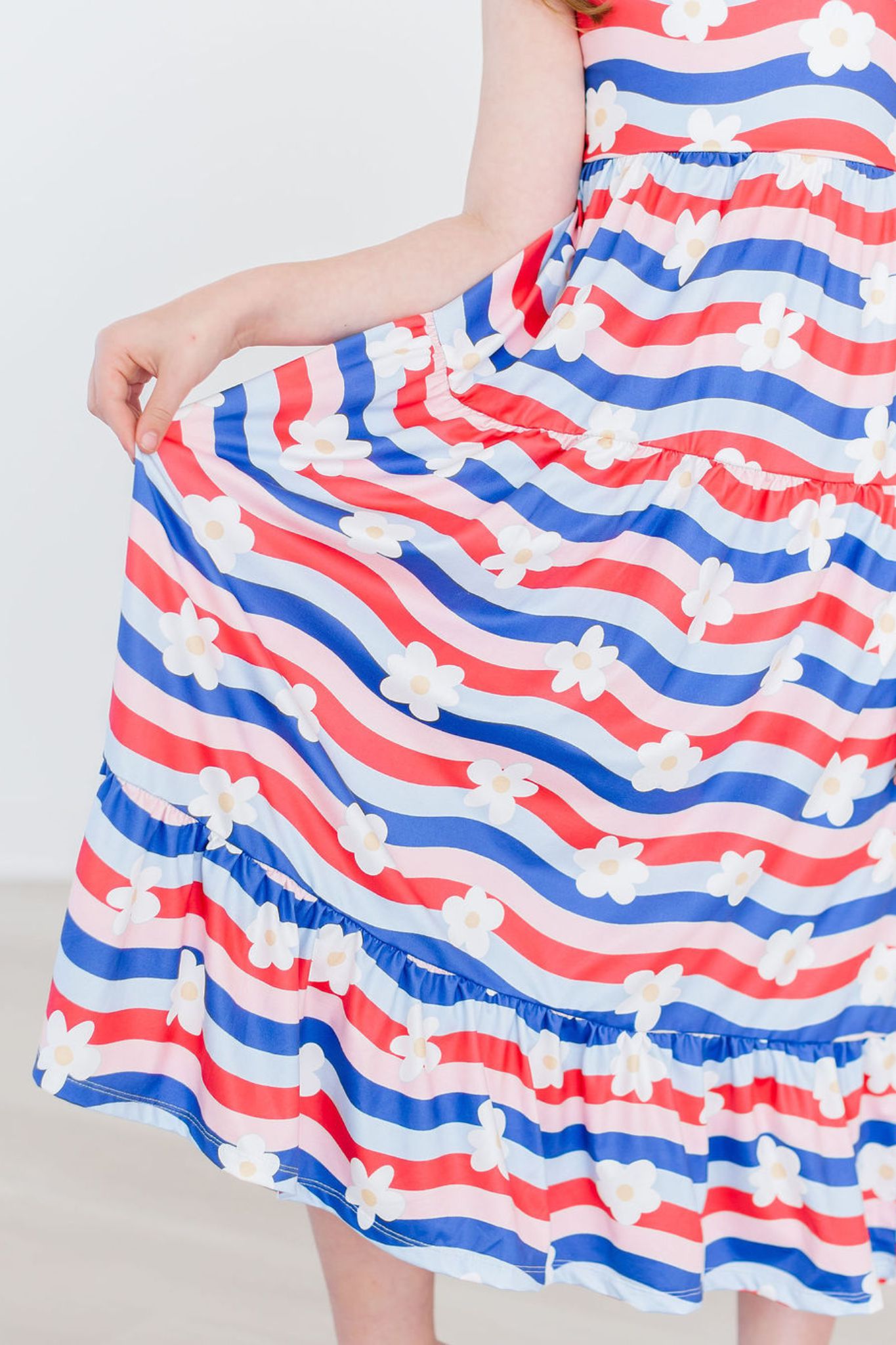July Vibes Ruffle Maxi Dress - Aaria Tees Aaria Tees