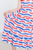 July Vibes Ruffle Maxi Dress - Aaria Tees Aaria Tees
