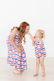 July Vibes Ruffle Maxi Dress - Aaria Tees Aaria Tees