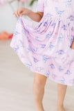 Jurassic Joy S/S Pocket Twirl Dress - Aaria Tees Aaria Tees
