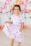 Jurassic Joy S/S Pocket Twirl Dress - Aaria Tees Aaria Tees