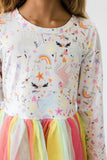 Just Like Magic L/S Tutu Dress - Aaria Tees Aaria Tees
