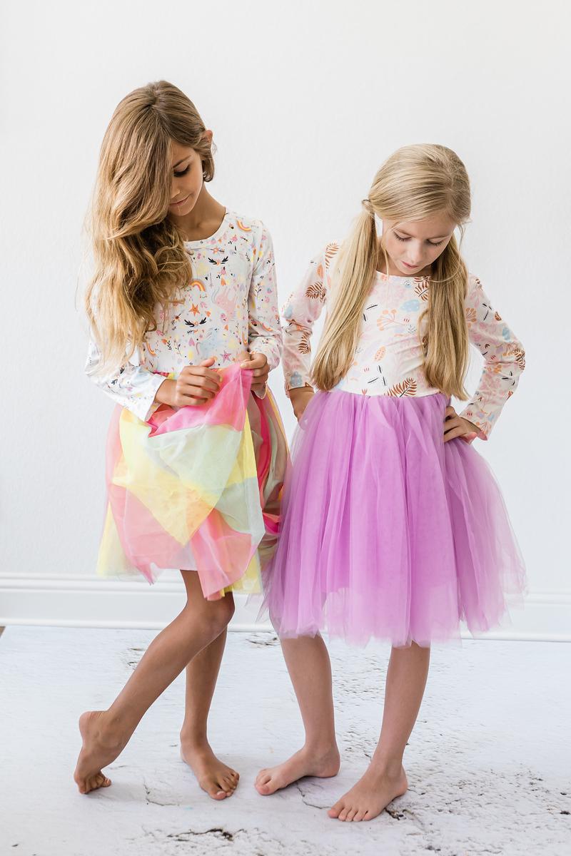 Just Like Magic L/S Tutu Dress - Aaria Tees Aaria Tees