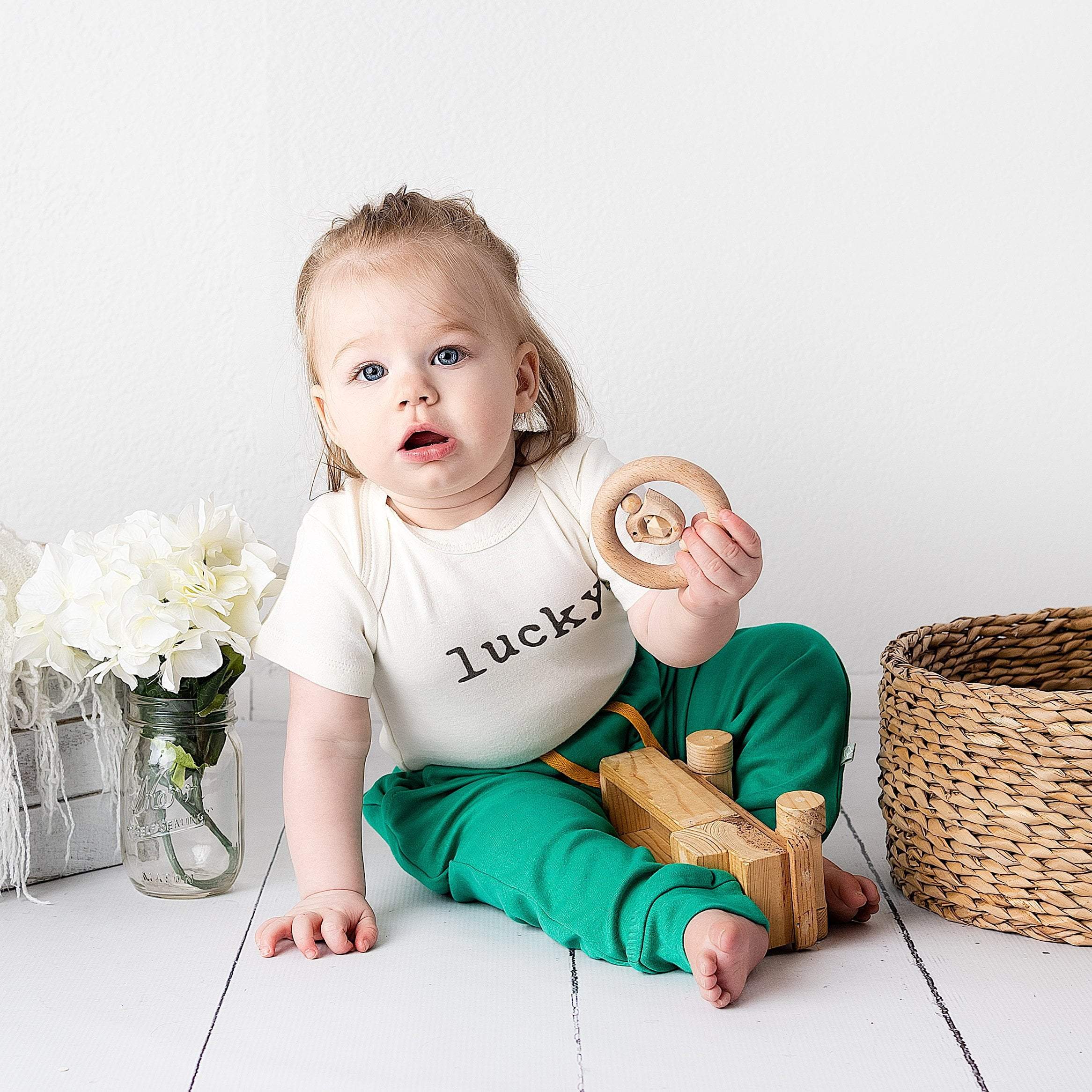 graphic bodysuit | lucky - Aaria Tees Aaria Tees