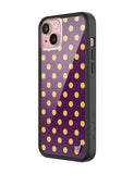 Polka Dot | Purple and Yellow iPhone Case - Aaria Tees Aaria Tees