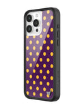 Polka Dot | Purple and Yellow iPhone Case - Aaria Tees Aaria Tees