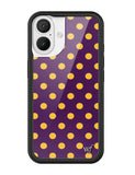 Polka Dot | Purple and Yellow iPhone Case - Aaria Tees Aaria Tees