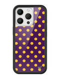Polka Dot | Purple and Yellow iPhone Case - Aaria Tees Aaria Tees