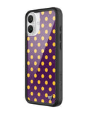 Polka Dot | Purple and Yellow iPhone Case - Aaria Tees Aaria Tees