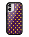 Polka Dot | Purple and Yellow iPhone Case - Aaria Tees Aaria Tees